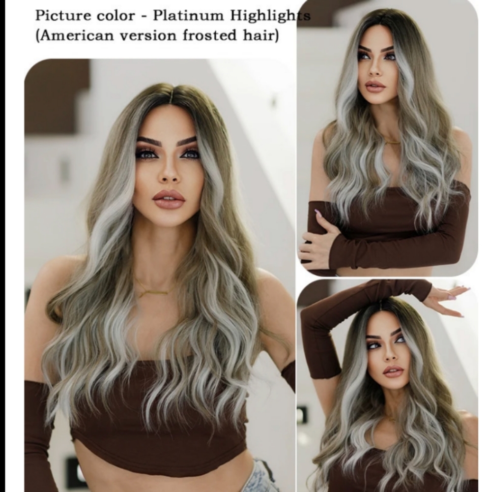 Platinum Highlights Wig